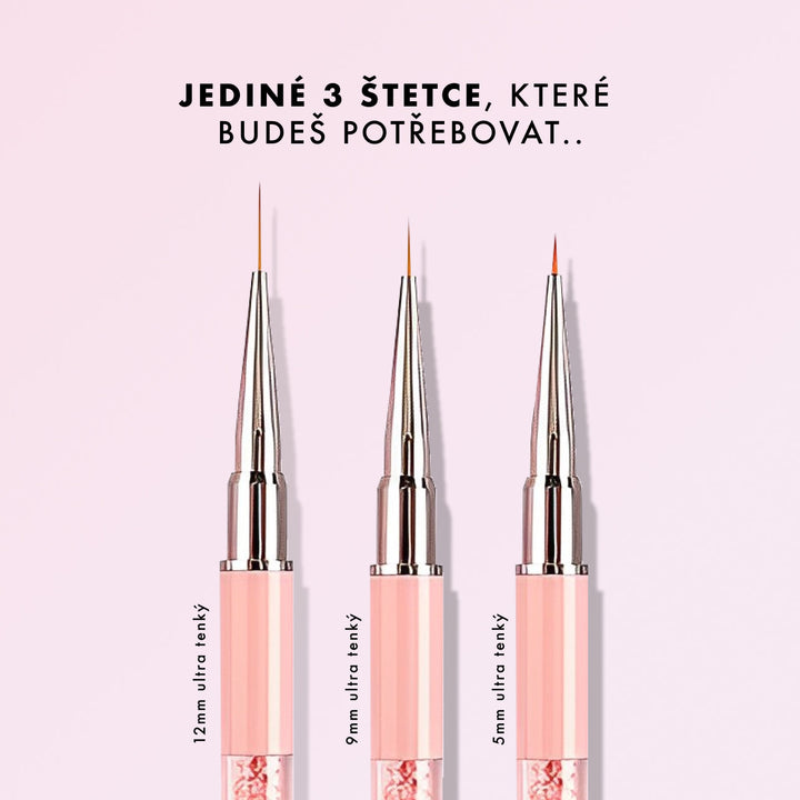 Ultra tenký UNIVERZÁLNÍ 9mm Štětec - Tvůj nový nejlepší kámoš