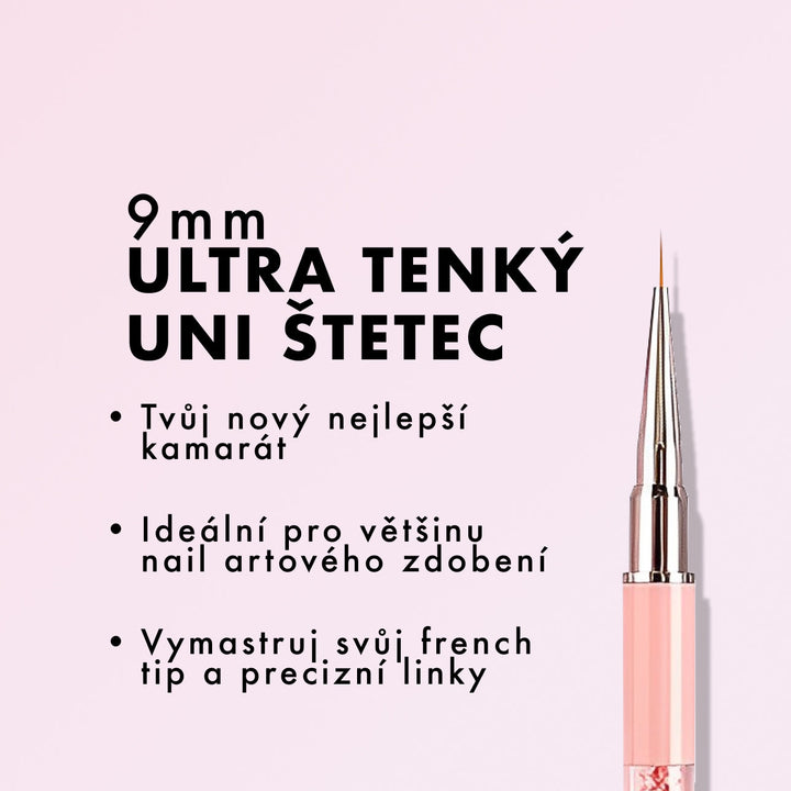Ultra tenký UNIVERZÁLNÍ 9mm Štětec - Tvůj nový nejlepší kámoš