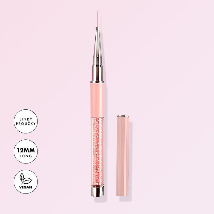Ultra tenký LONG 12mm Štětec - Dlouhé precizní linky