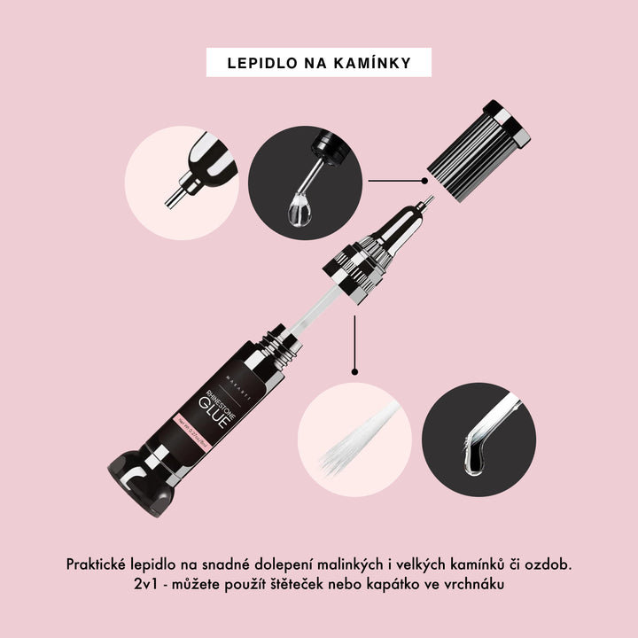 Lepidlo na Kamínky 2v1 | Extra silné