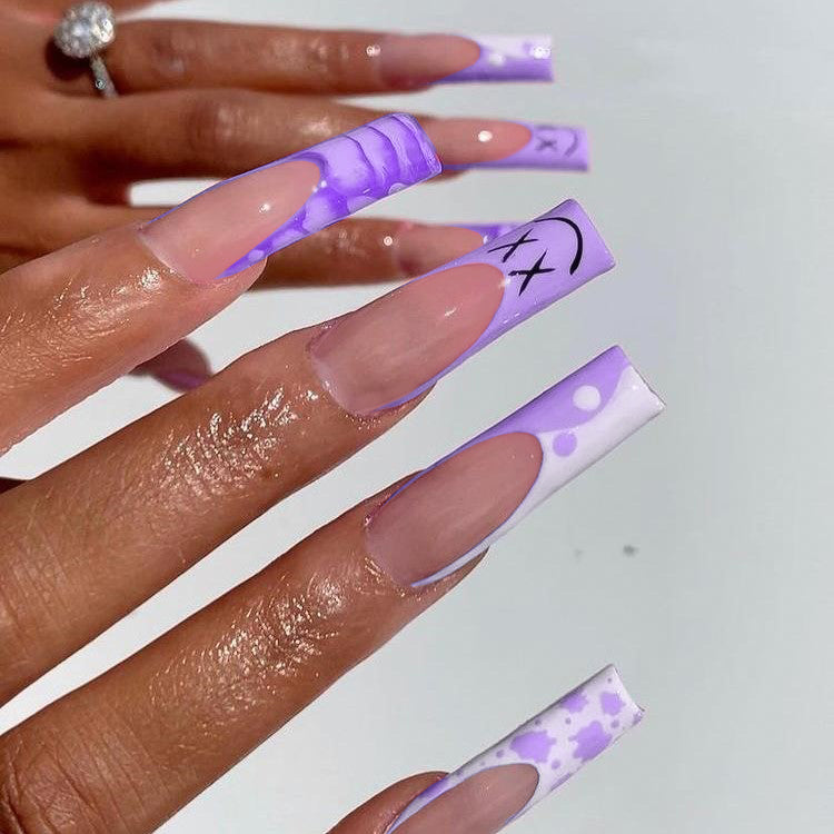 Smiley Purple