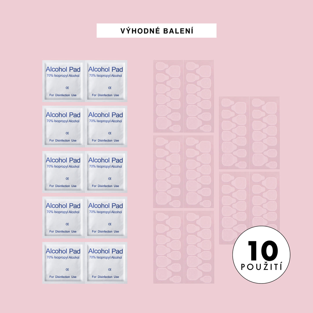 Výhodný balíček na 10 použití | LEPÍCÍ PÁSKY